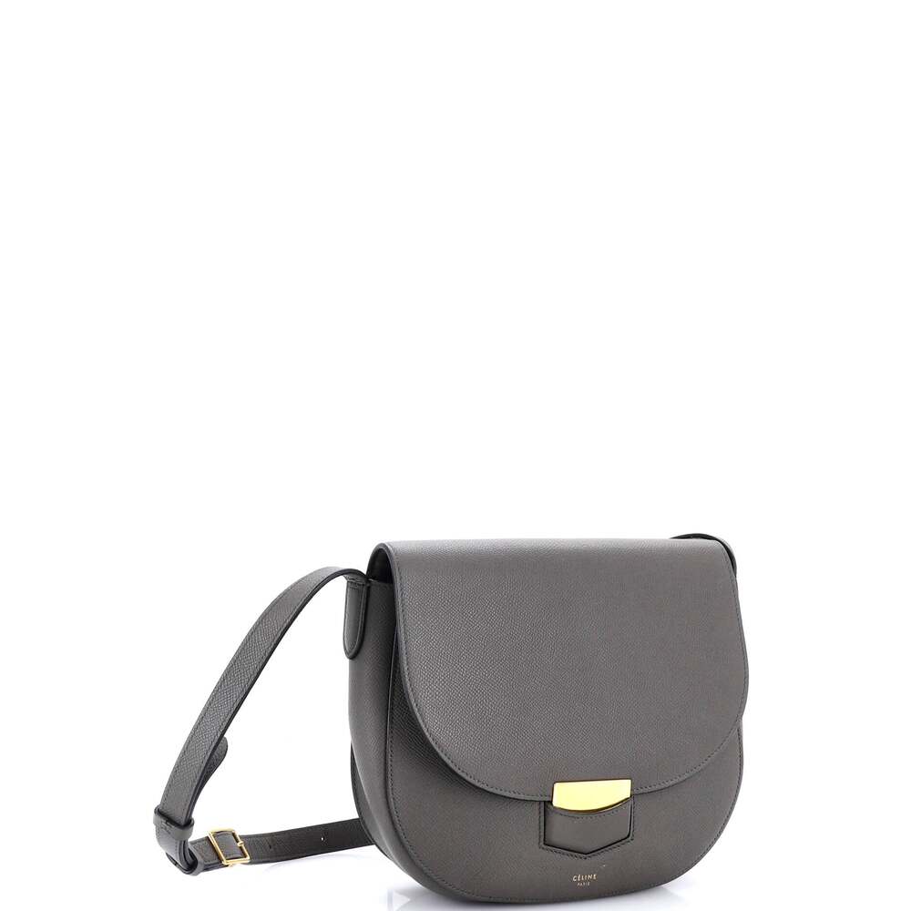 Celine Trotteur Crossbody Bag Grainy #202291C12B - Picture 2 of 9